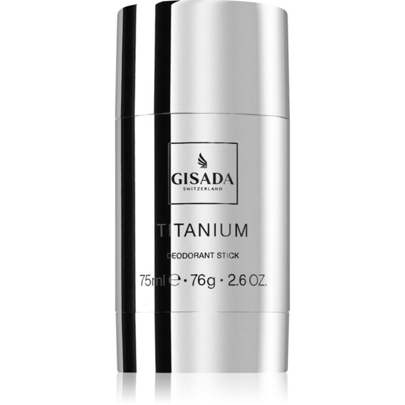 Gisada Titanium deodorant stick for men 75 ml