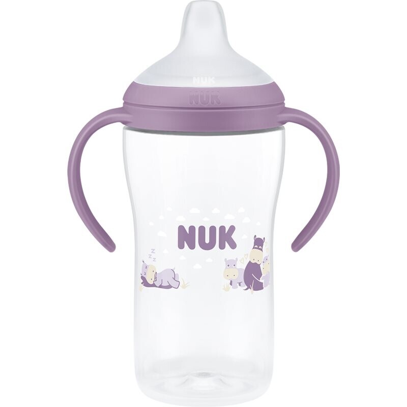 NUK Perfect Match Hippo learner bottle with temperature control 6m+ 260 ml