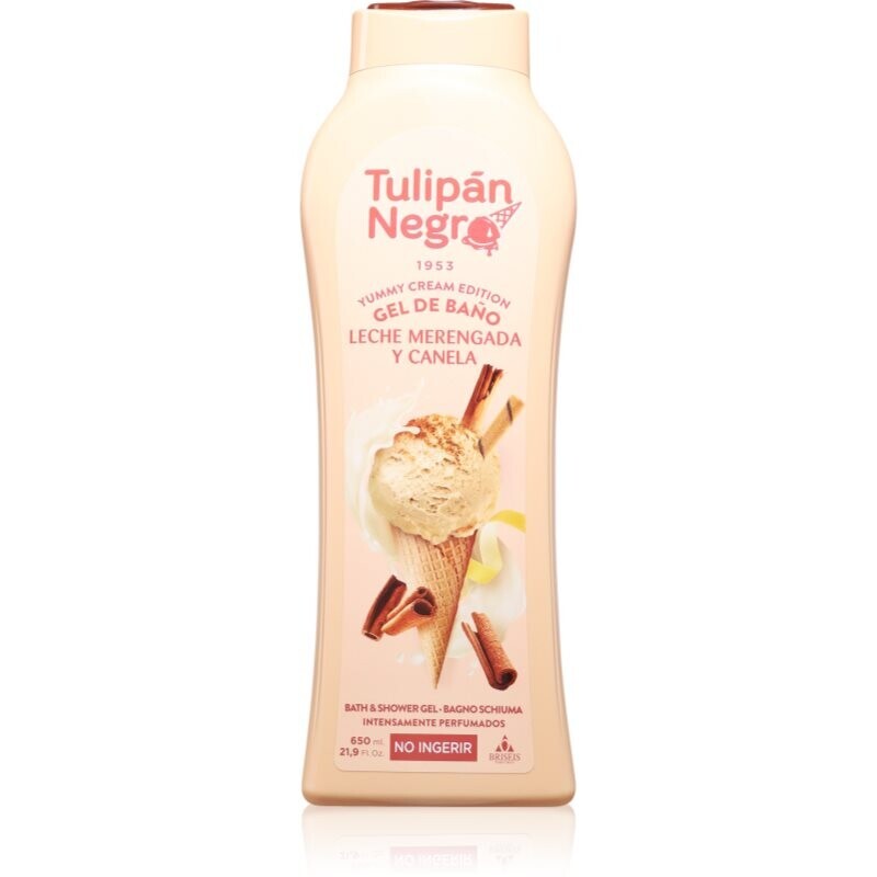Tulipán Negro Leche Merengada & Canela shower gel 650 ml