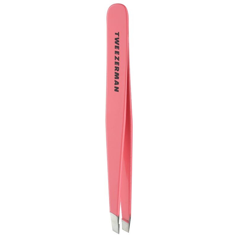 Tweezerman Studio Collection slanted tweezers Geranium 1 pc