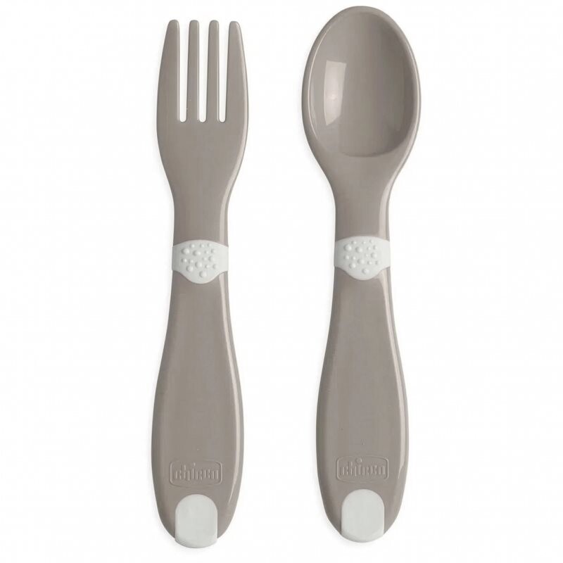 Chicco First Cutlery cutlery for children 12m+ 2 pc