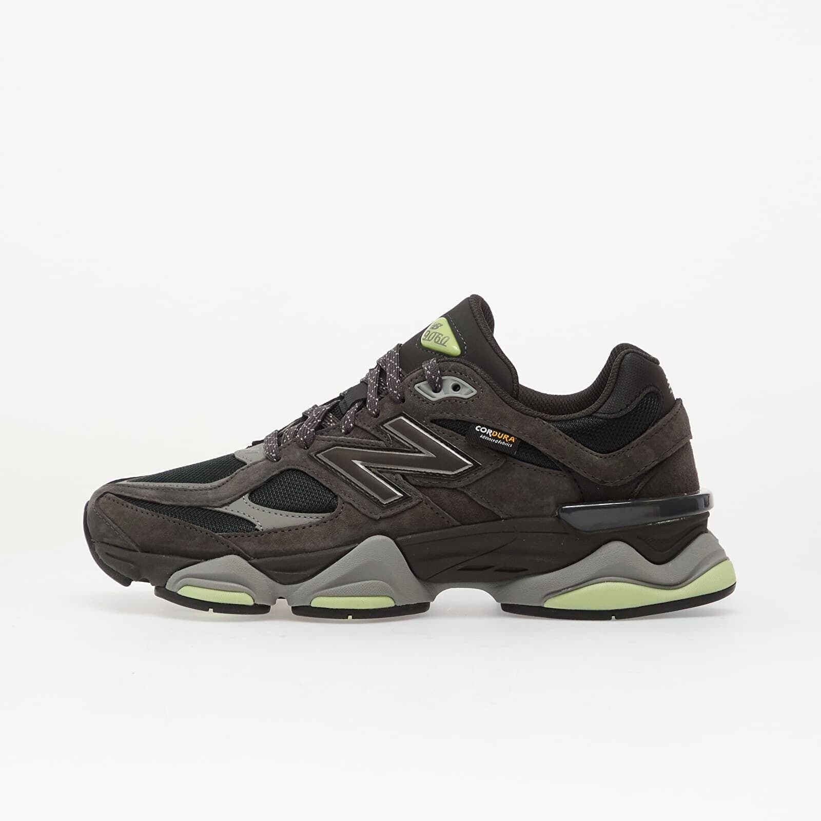 Sneakers New Balance 9060 Black Cement/ Dry Lime UK 10.5