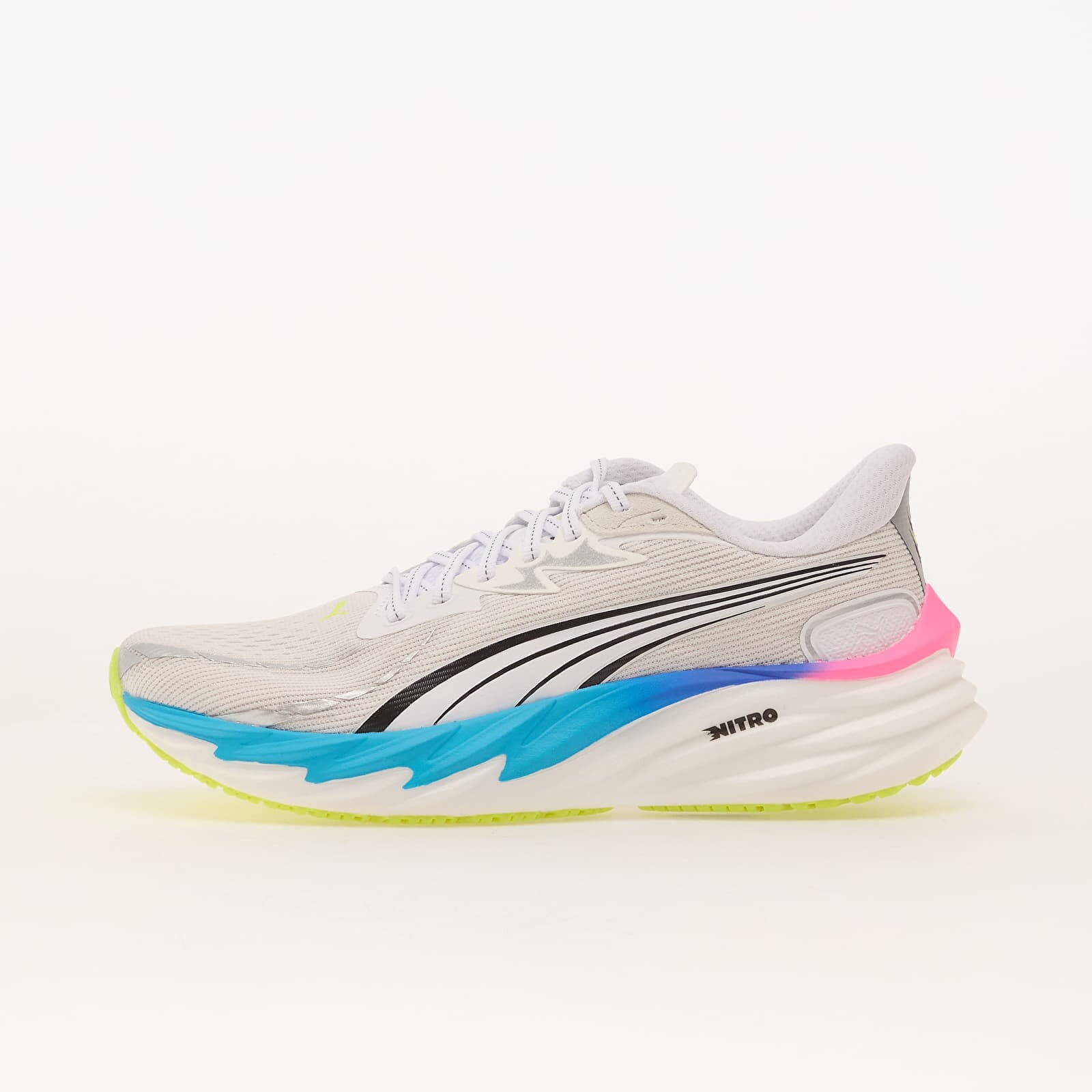 Sneakers Puma Velocity NITRO™ 4 White/ Ultra Blue/ Pink UK 11
