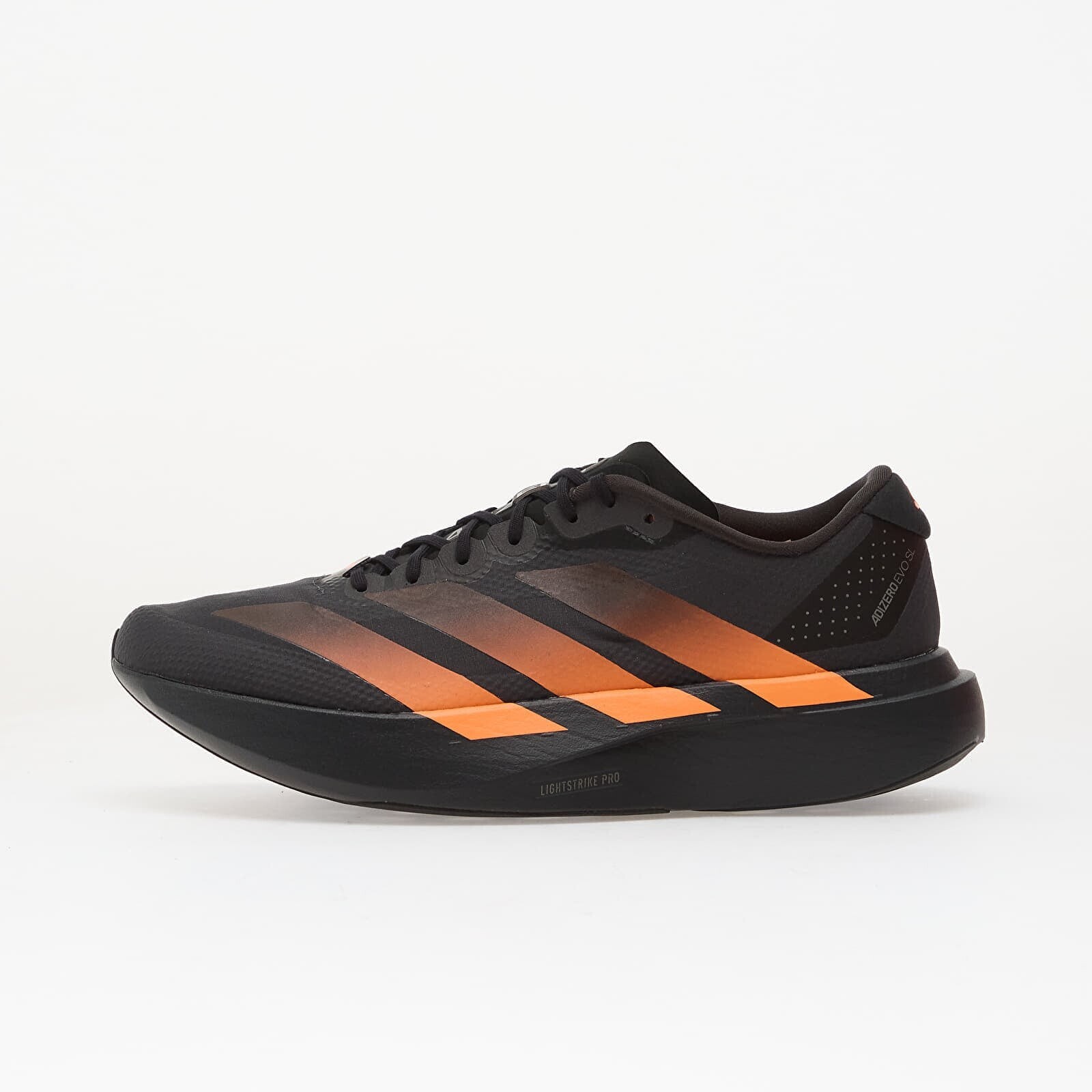 Sneakers adidas Adizero EVO SL Woven Carbon/ Core Black/ Lucid Orange UK 8.5