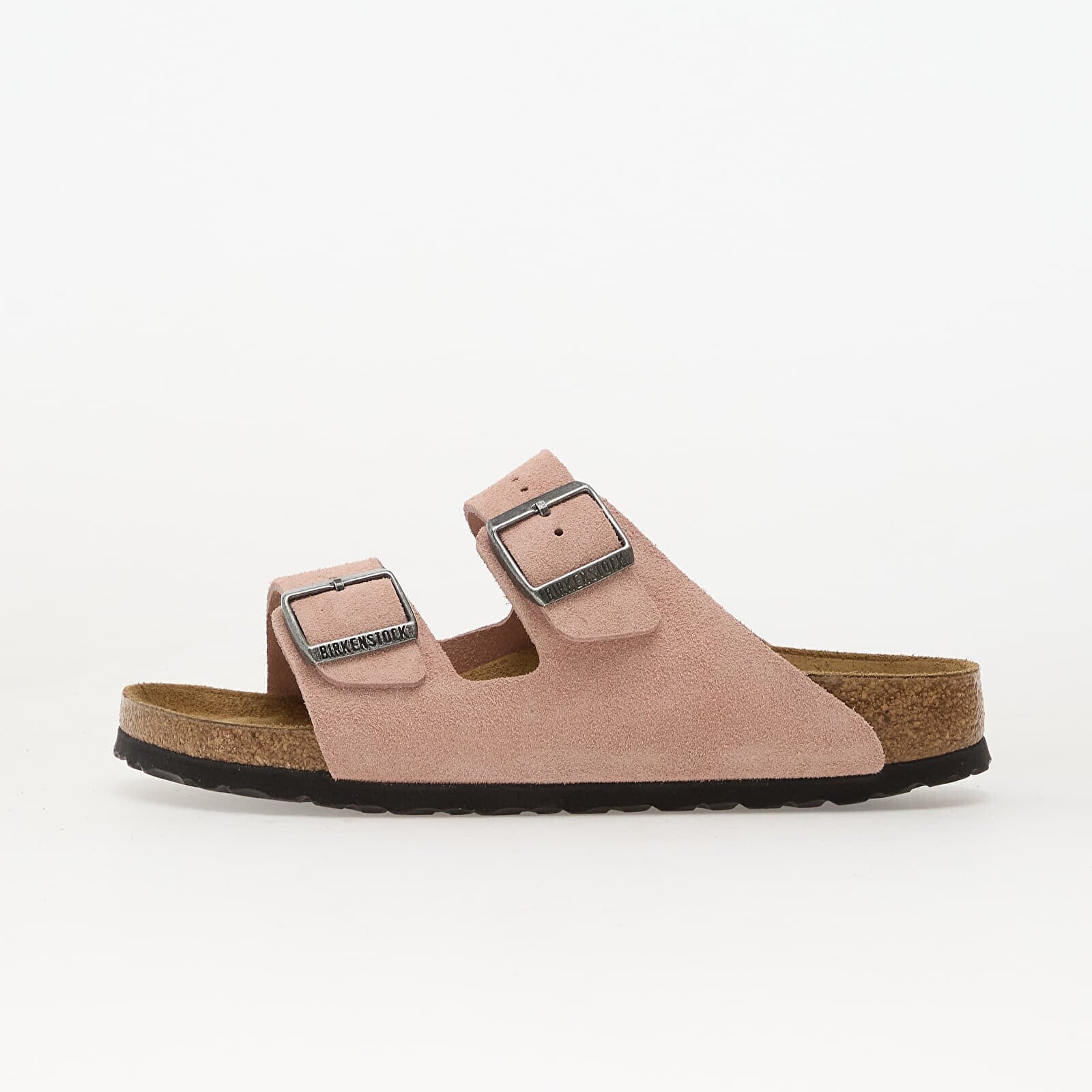 Sneakers Birkenstock Arizona Suede Leather Unisex Pink Clay UK 5.5