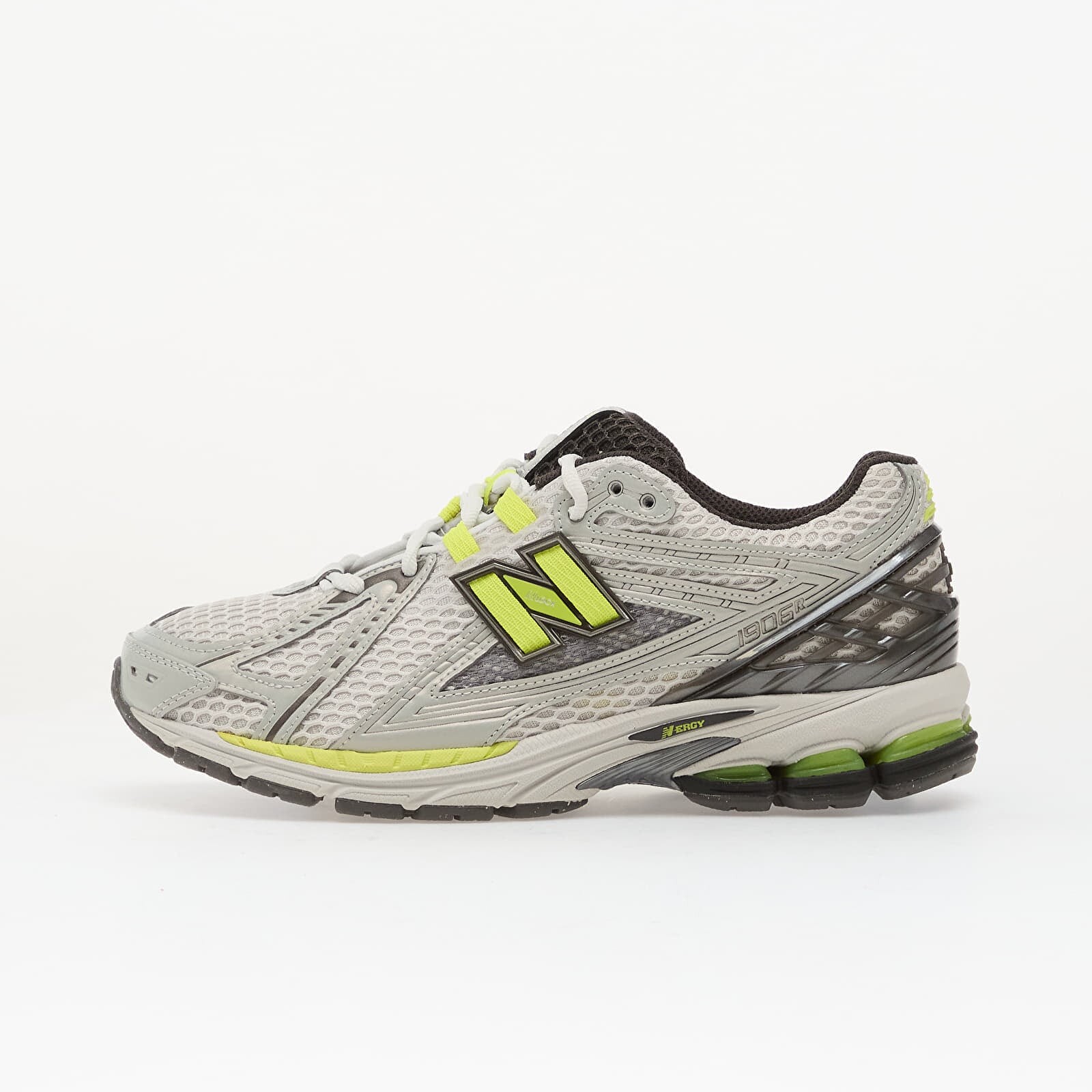 Sneakers New Balance 1906 Light Silver Metallic/ Alkaline Green UK 11