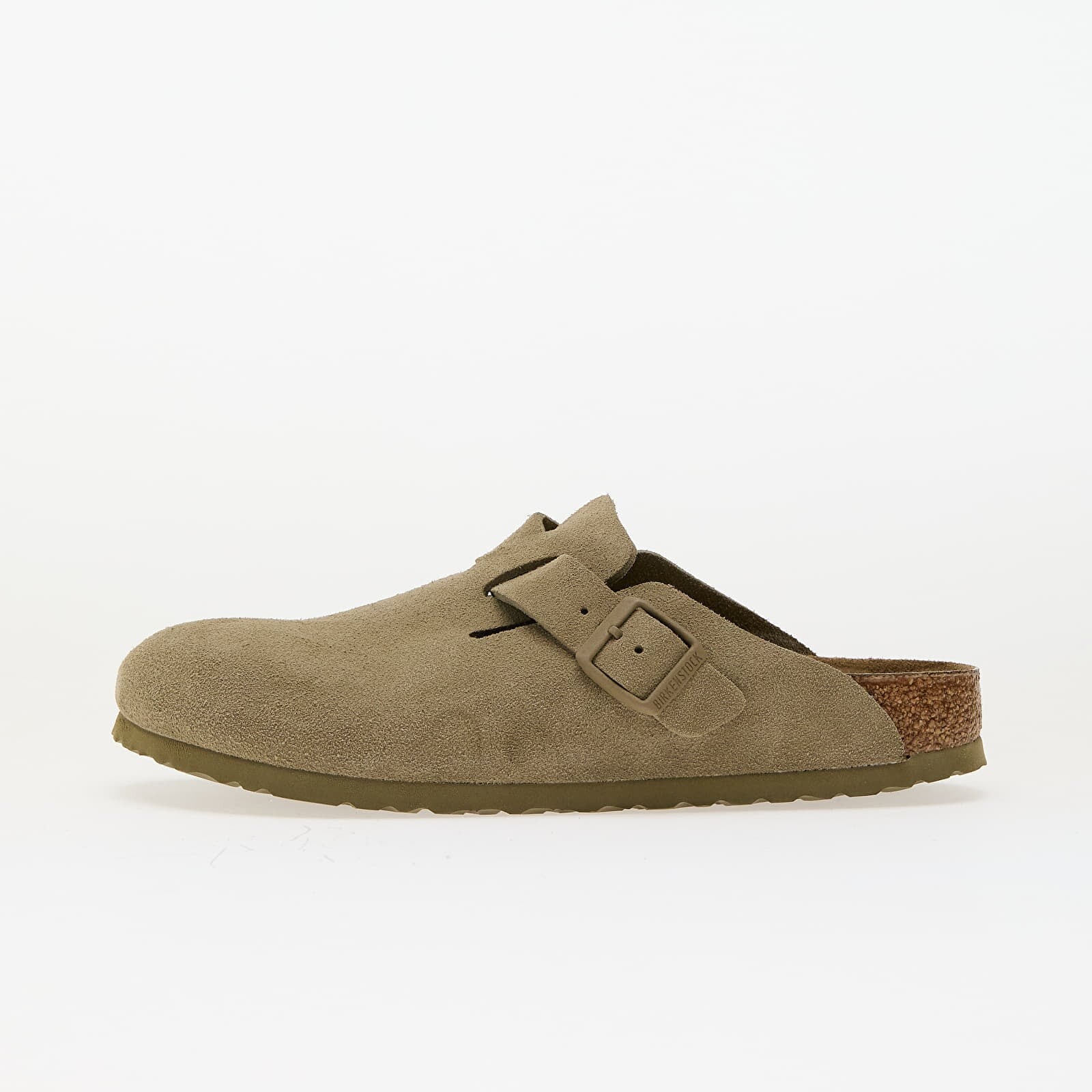 Sneakers Birkenstock Boston Suede Leather Faded Khaki UK 4.5