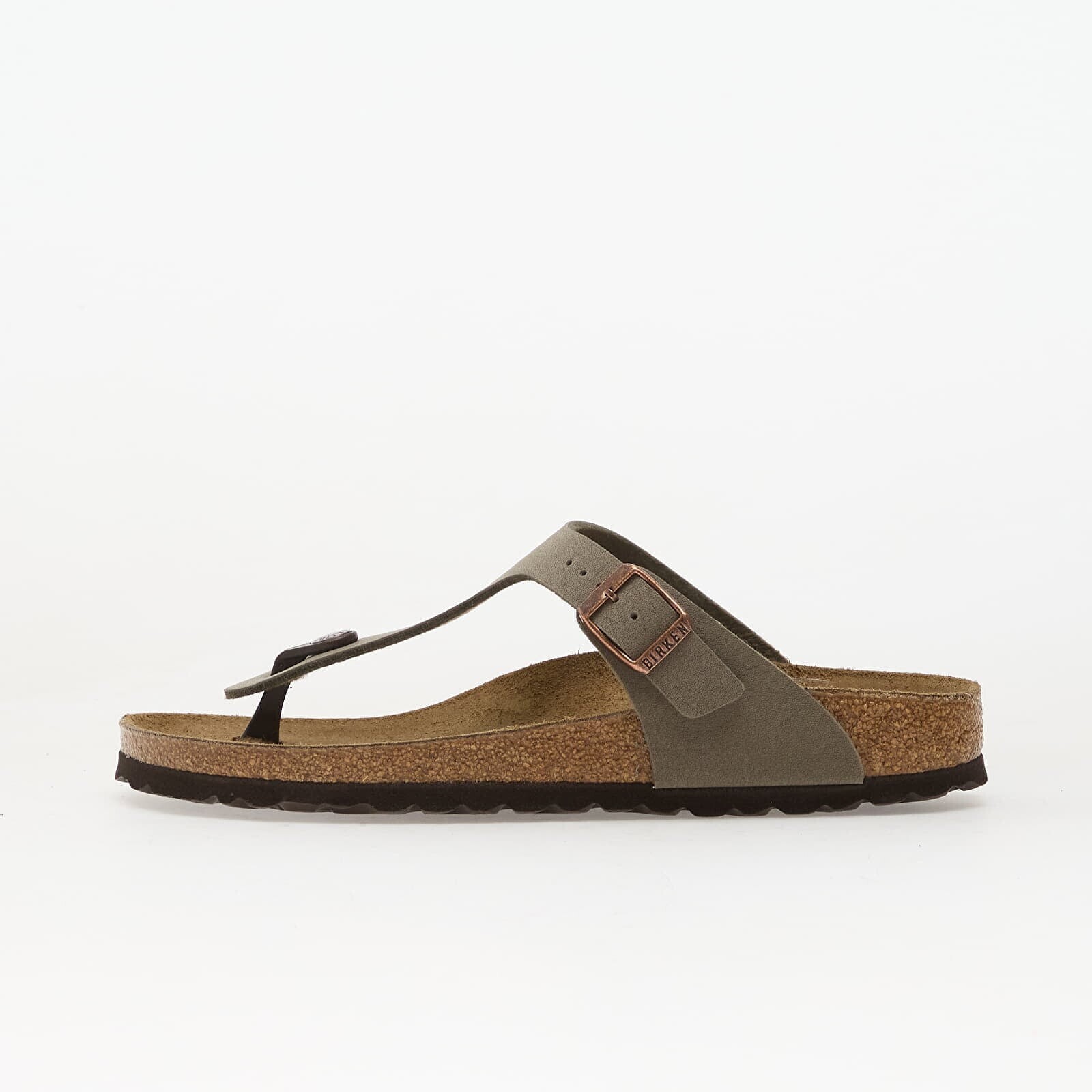 Sneakers Birkenstock Gizeh Birkibuc Unisex Stone UK 3.5