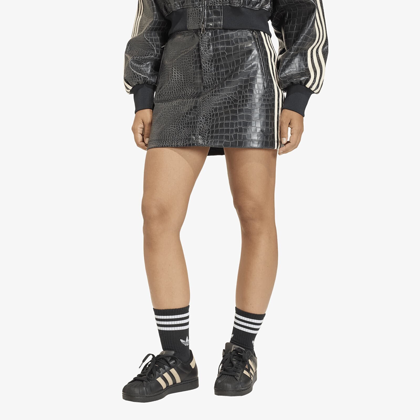 adidas Pleather Skirt Black 14