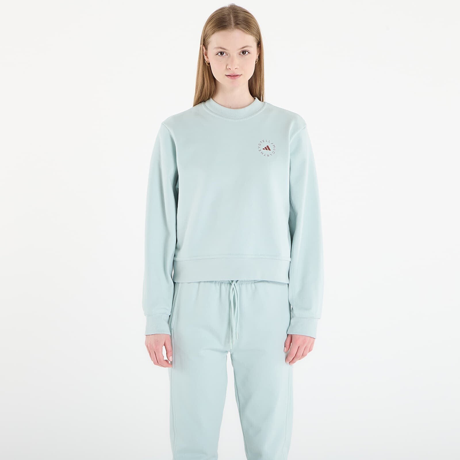 Sweatshirt adidas x Stella McCartney Reg Sw Sh Vapor Green S