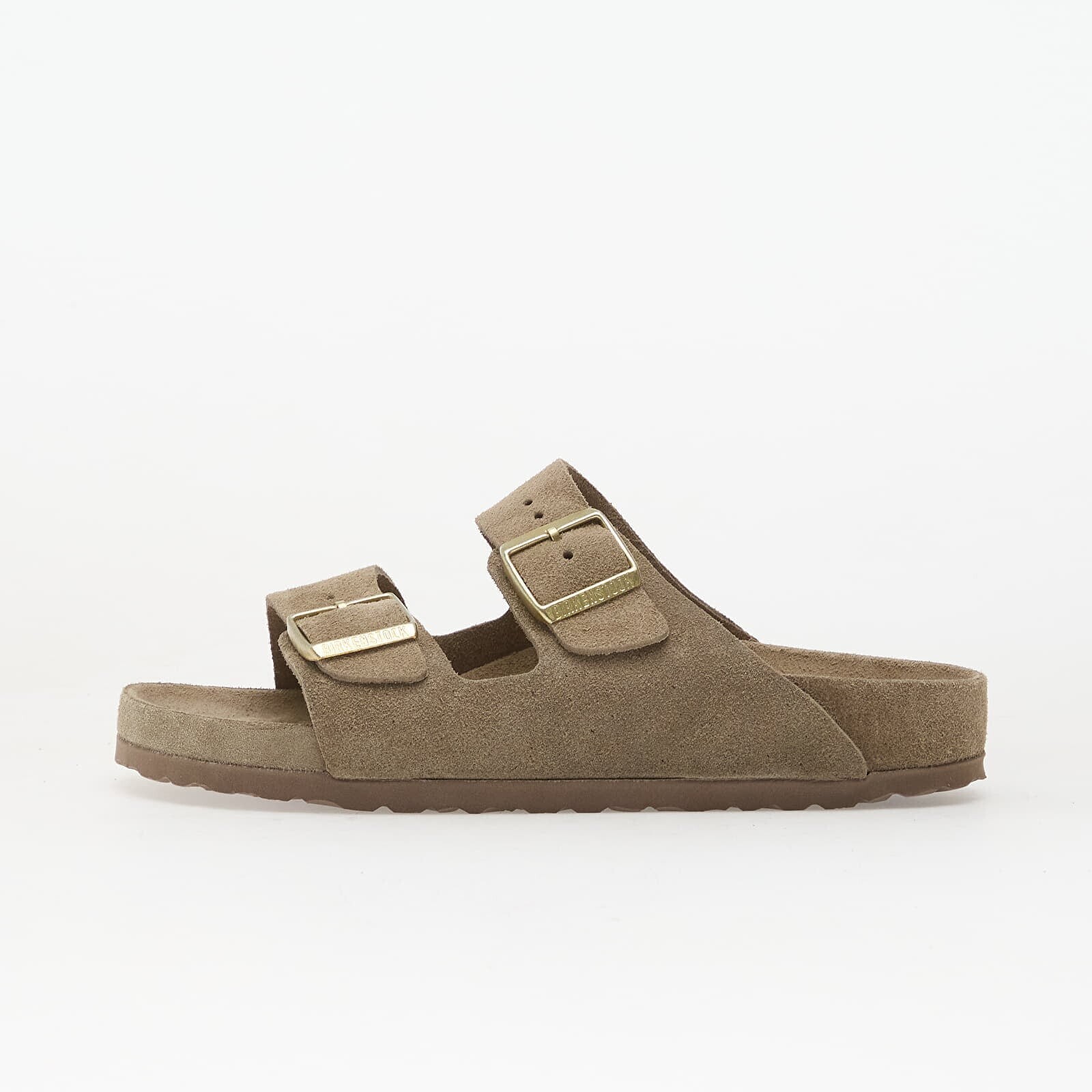 Sneakers Birkenstock Arizona Suede Leather Unisex Allover Taupe UK 7