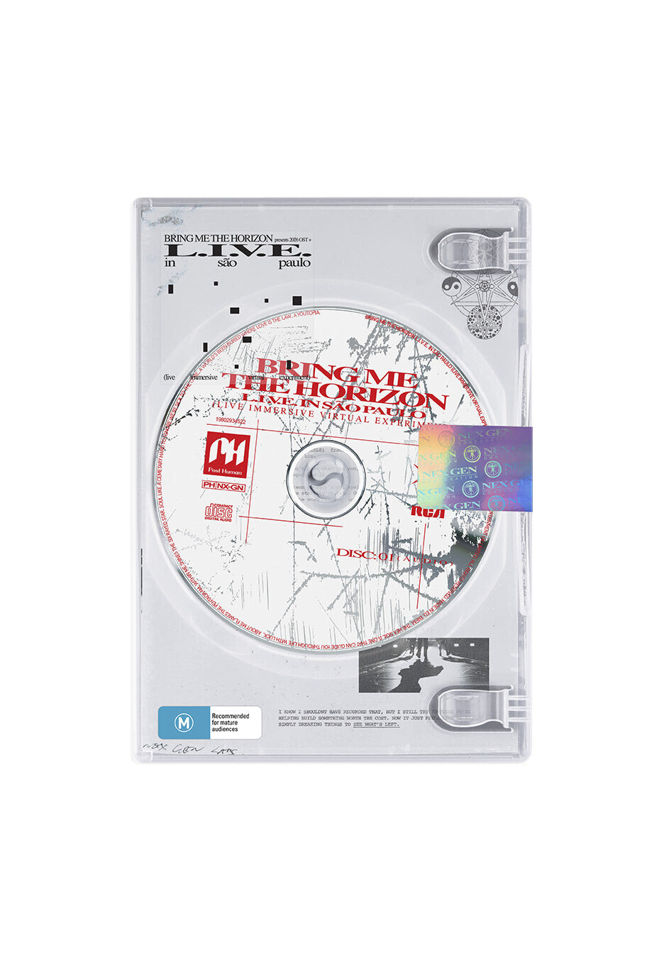 Bring Me The Horizon - L.I.V.E. In São Paulo (Live Immersive Visual Experiment) Deluxe - CD/ DVD