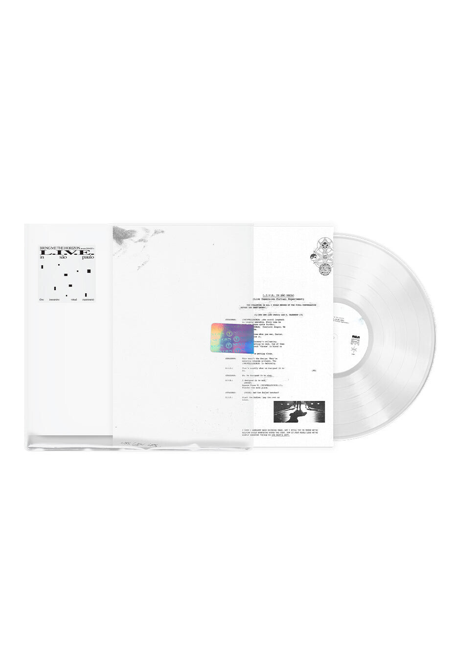 Bring Me The Horizon - L.I.V.E. In São Paulo (Live Immersive Visual Experiment) Transparent - Colored 2 Vinyl