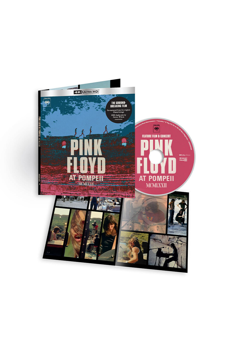 Pink Floyd - Pink Floyd At Pompeii MCMLXXII Ultra HD - Blu Ray