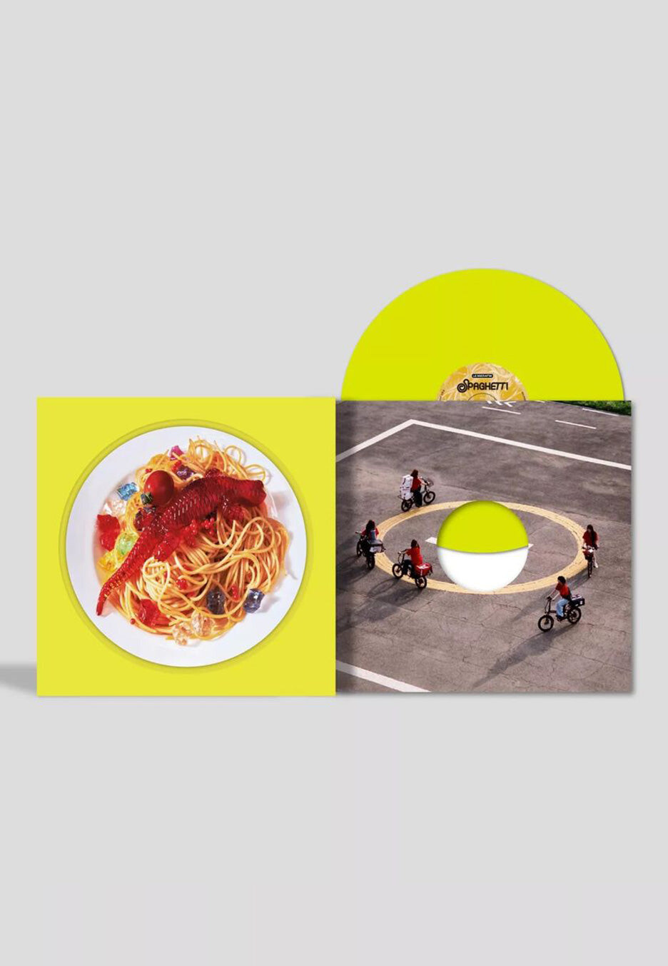 Le Sserafim - Spaghetti Ltd. Neon Yellow - Colored Vinyl