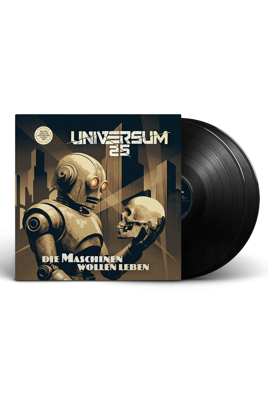 UNIVERSUM25 - Die Maschinen Wollen Leben (Ltd. Deluxe Edition) - 2 Vinyl