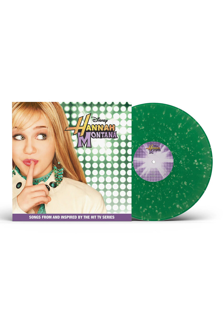 Hannah Montana - Hannah Montana Ltd. Green - Splattered Vinyl