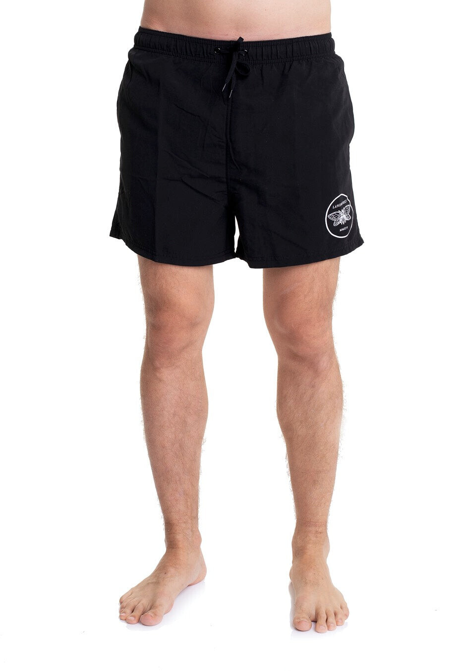 Landmvrks - Cicada Swim - Shorts - black - M - 100% Polyester