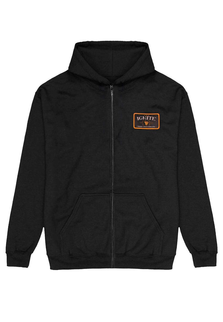 Ignite - Patch - Zipper - black - L - 80% Cotton, 20% Polyester