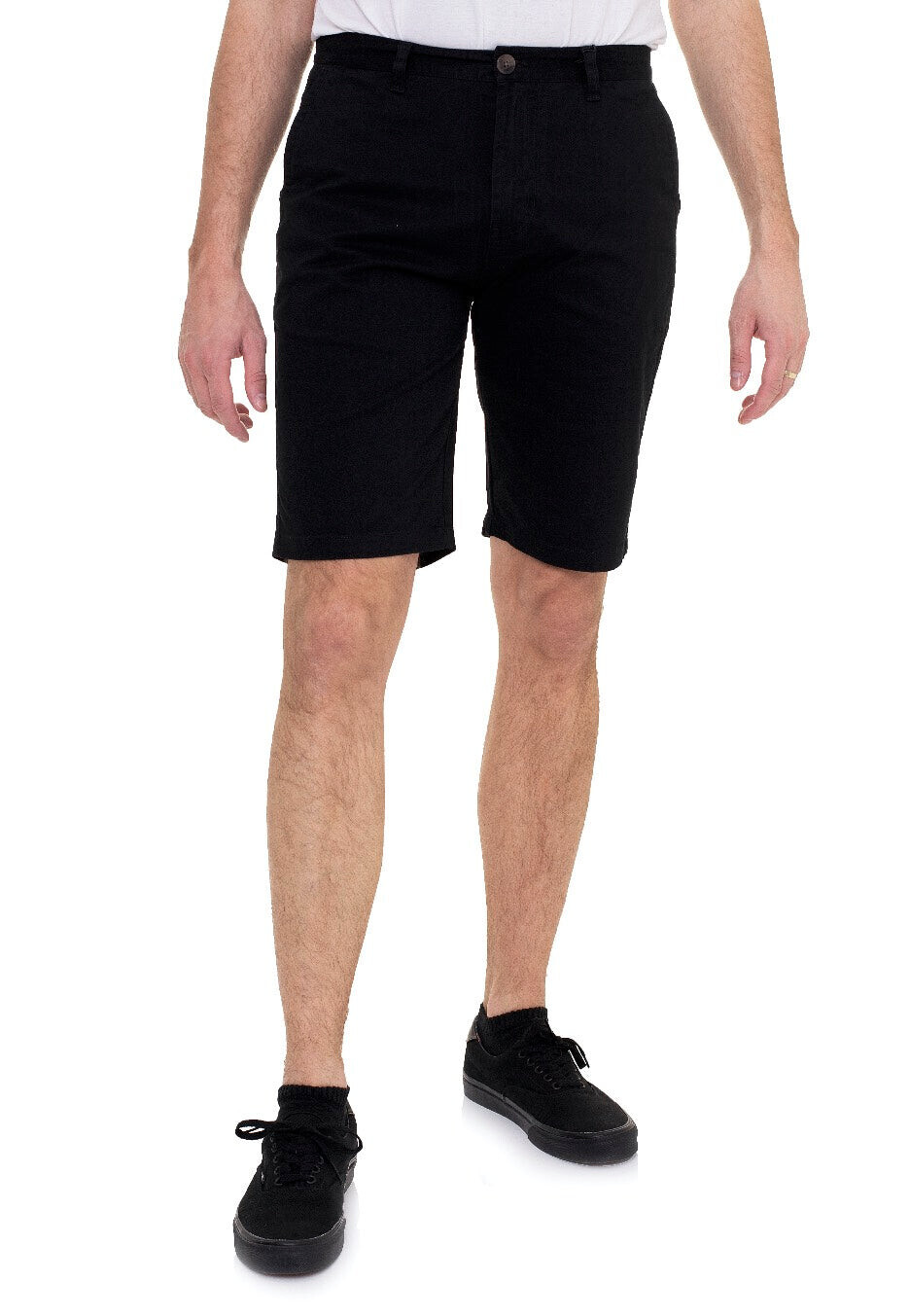 Element - Howland Classic Flint Black - Shorts - black - W31 - 98% Cotton, 2% Elastane