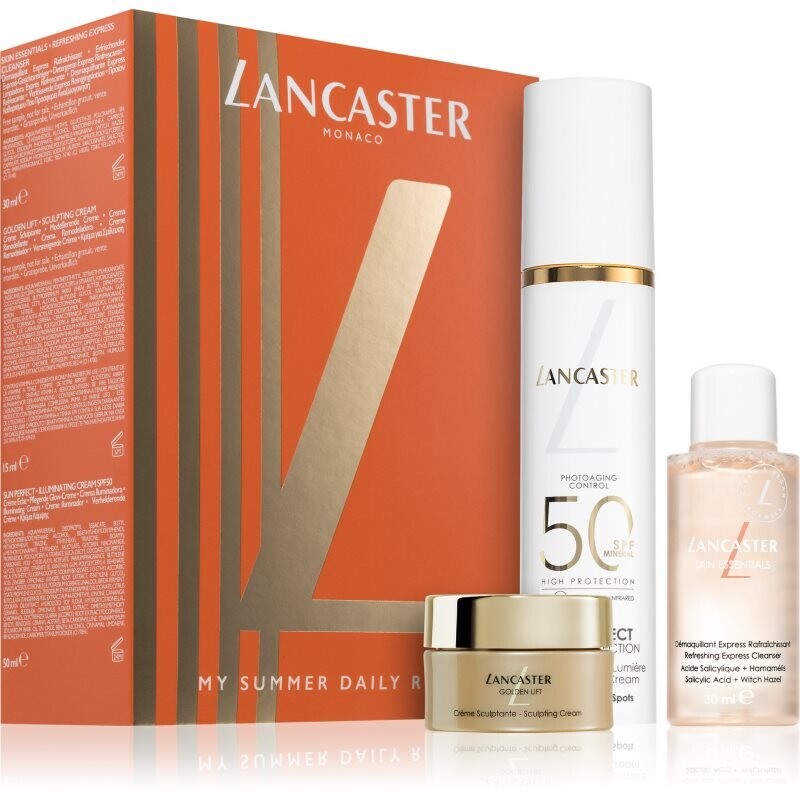 Lancaster Skin & Sun Daily Routine gift set for perfect skin