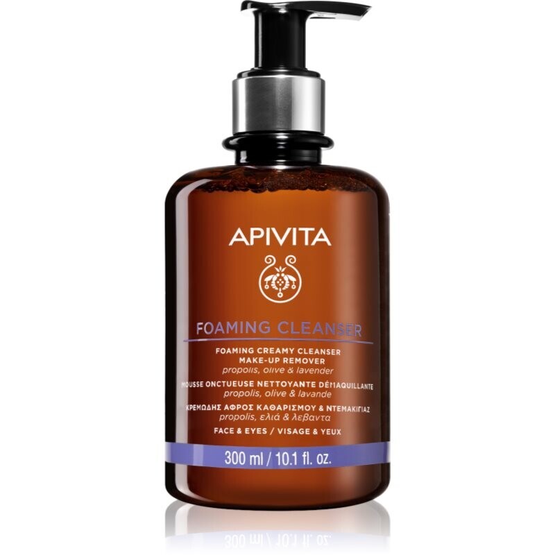 Apivita Cleansing Foaming Cleanser gentle cleansing foam 300 ml