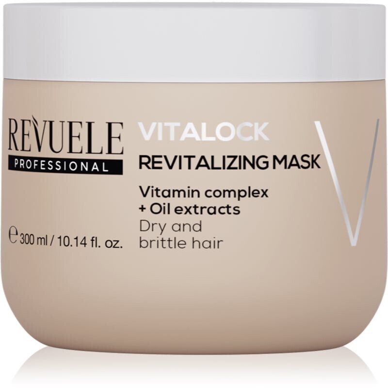 Revuele Professional Vitalock Revitalizing revitalising mask for dry and brittle hair 300 ml
