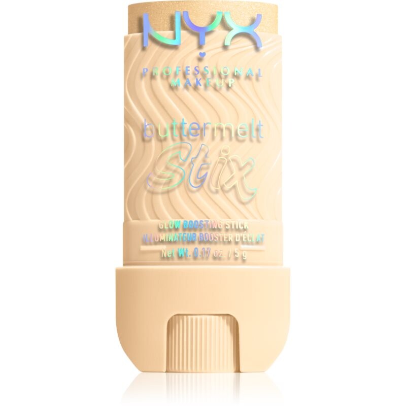 NYX Professional Makeup Buttermelt Glow Stix brightening stick shade 05 Sending Melts 5 g