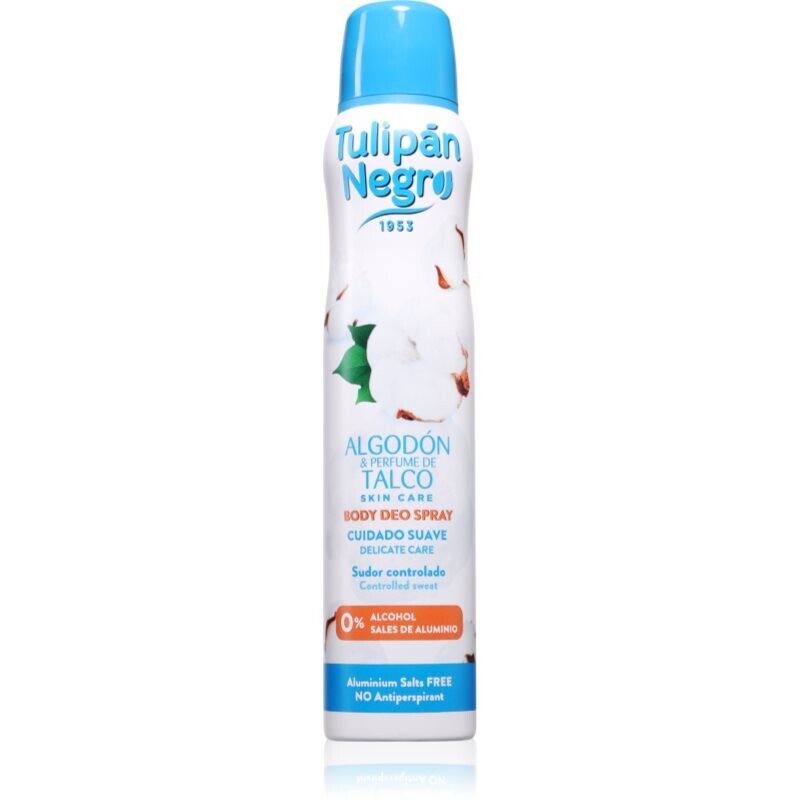 Tulipán Negro Algodon Y Talco deodorant for women 200 ml