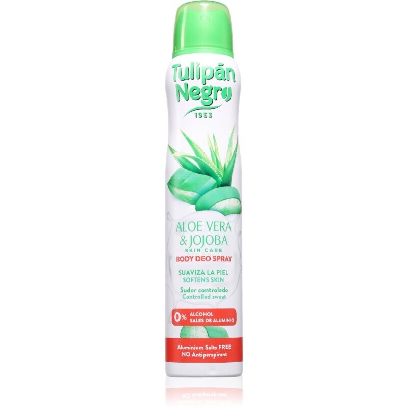 Tulipán Negro Aloe Vera Y Jojoba deodorant for women 200 ml