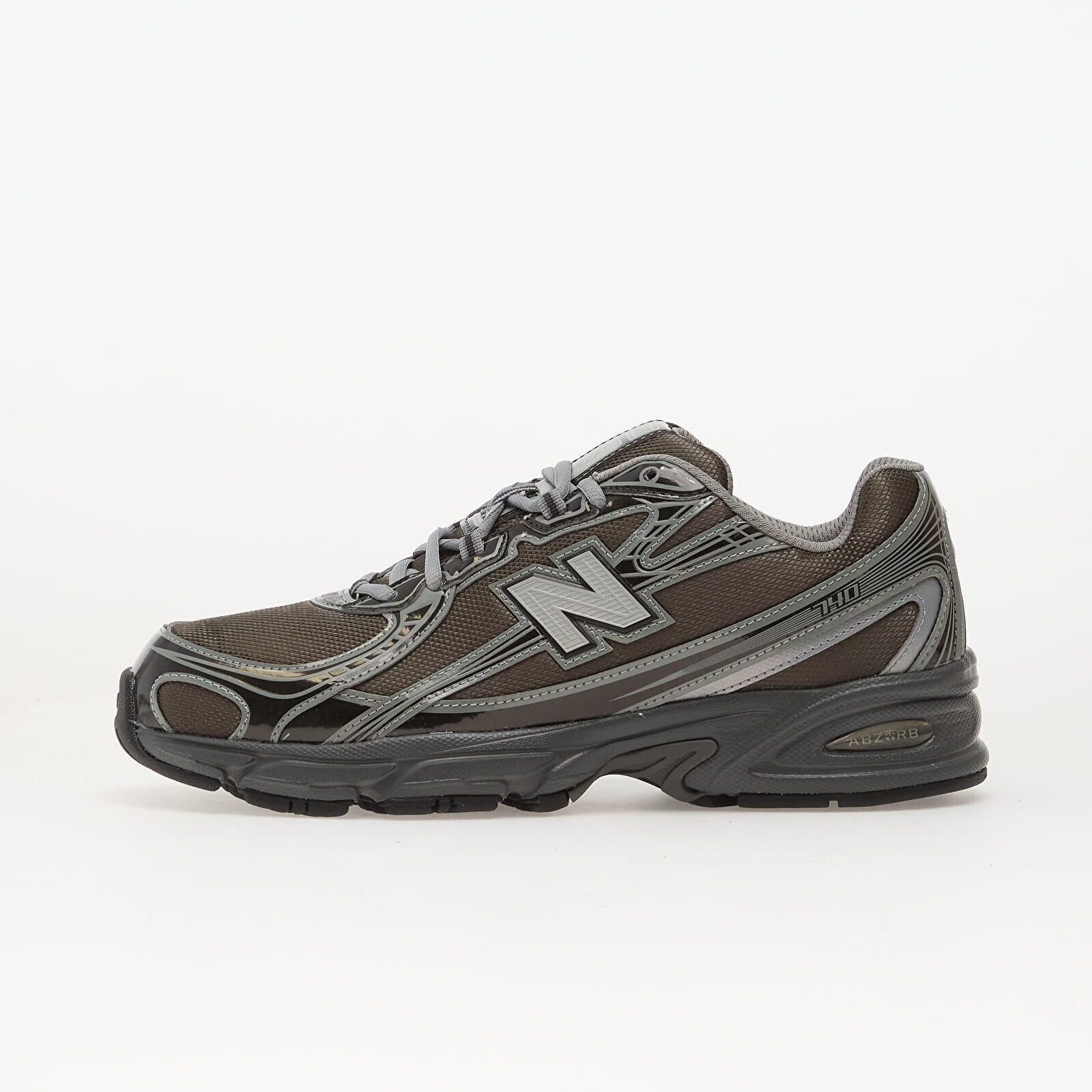 Sneakers New Balance 740 Black Metallic/ Castlerock Pfp UK 4