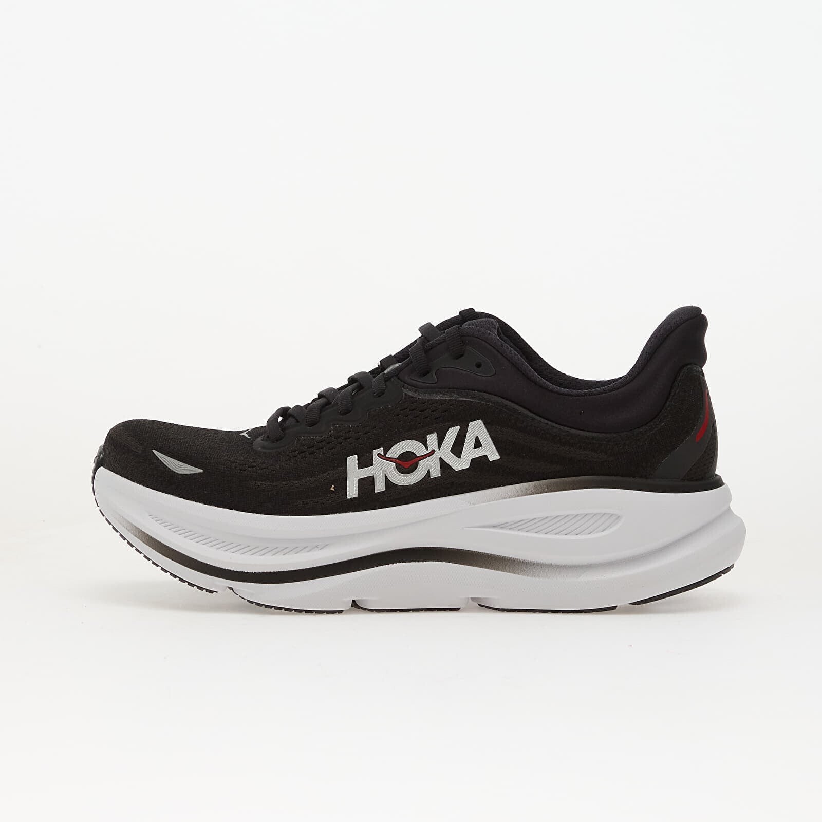 Sneakers Hoka® M Bondi 9 Black/ Vermillion UK 7