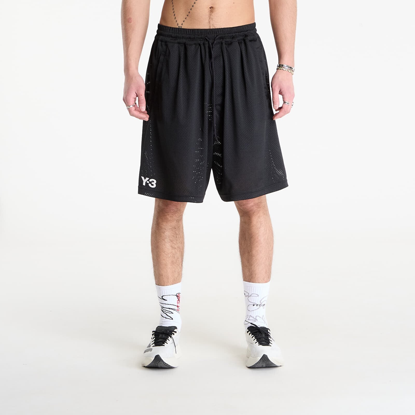 Y-3 Mesh Shorts Black M