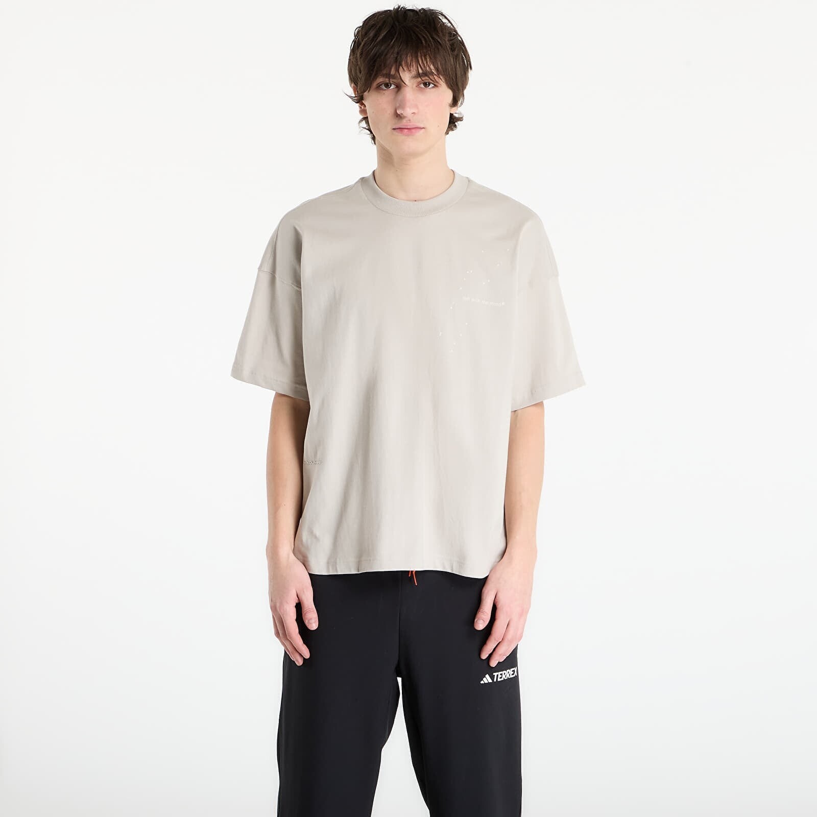 T-shirt adidas Adi365 x Hermanos Koumori Running T-Shirt UNISEX Putty Grey XL