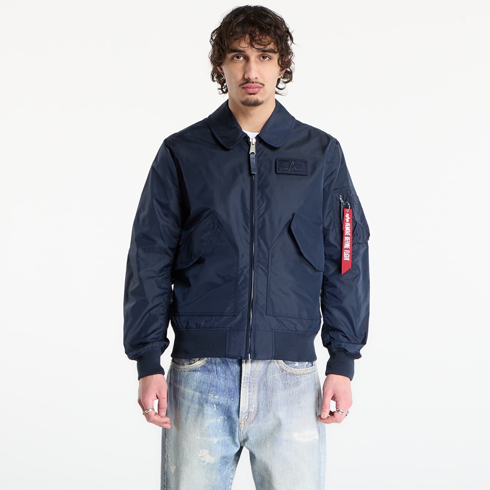 Jacket Alpha Industries CWU-36/P TT Light Rep.Blue XL