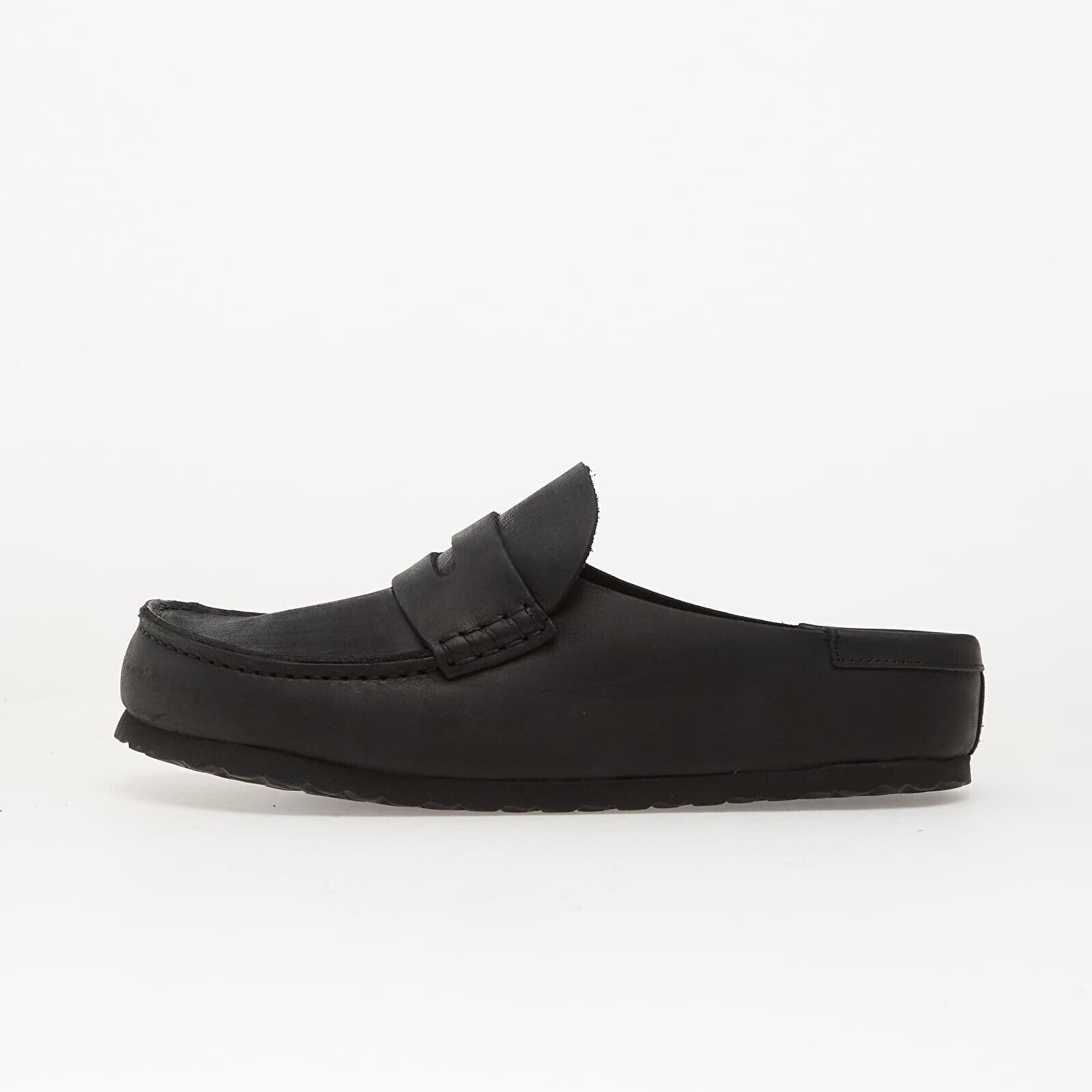 Sneakers Birkenstock Naples Wrapped Oiled Leather Unisex Black UK 7.5