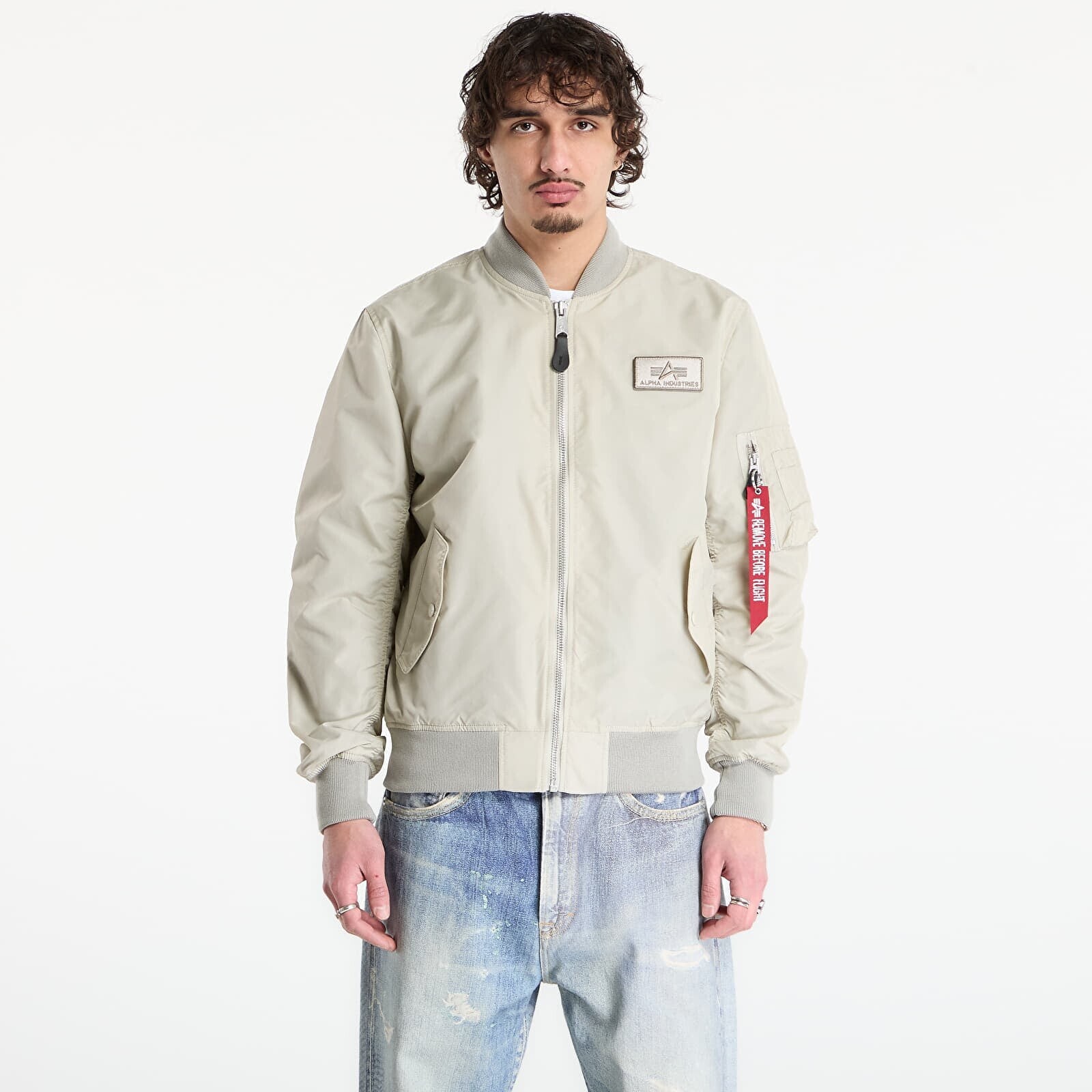 Jacket Alpha Industries MA-1 TTC Light Stone L