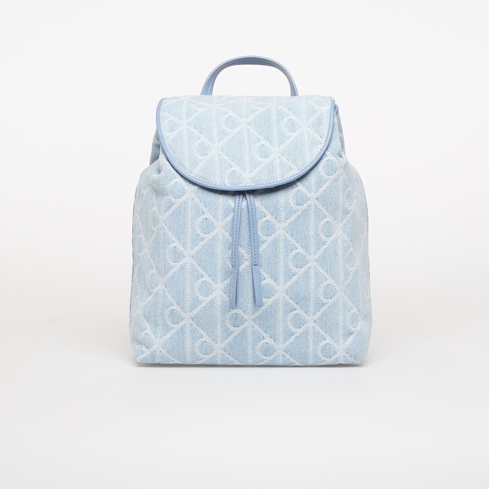 Calvin Klein Emblem Aop Denim Backpack Blue Universal