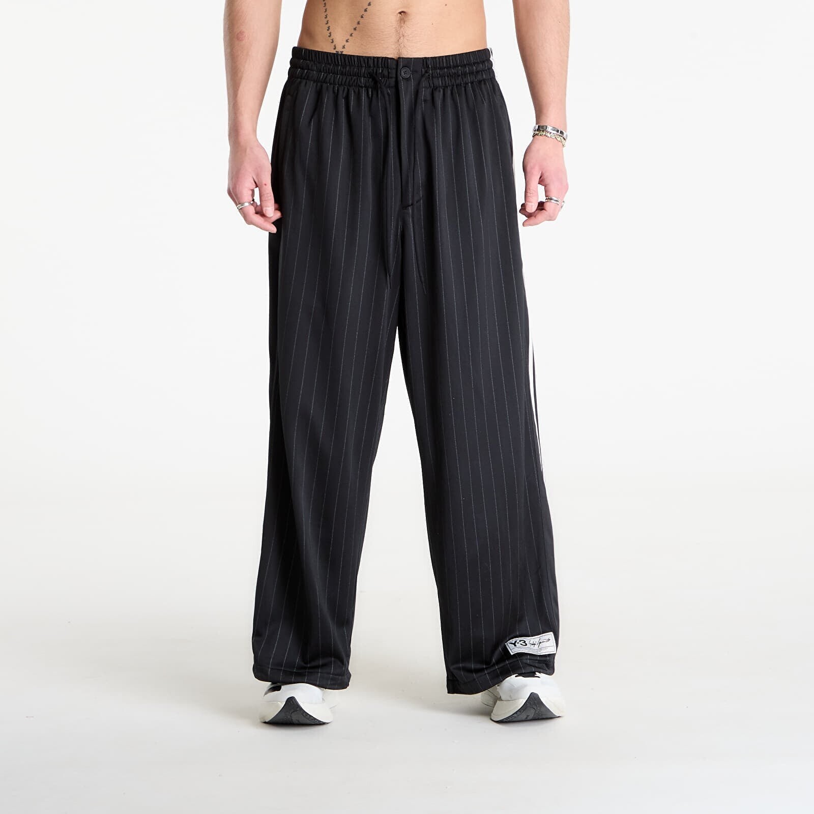 Pants Y-3 Basketball Track Tracksuit Bottoms Black/ Chalk Pearl M