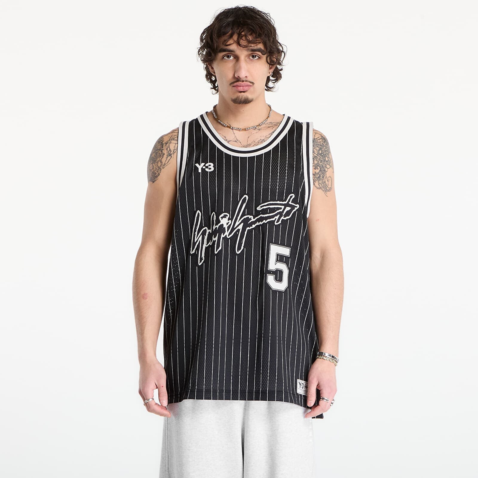 T-shirt Y-3 Elite 5 Basketball Jersey Black S
