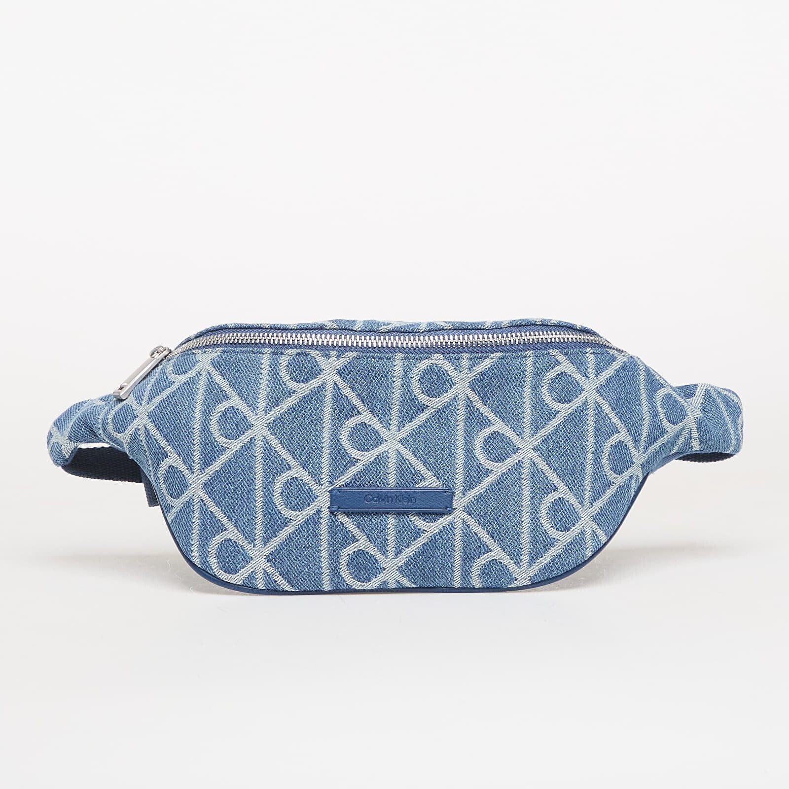 Calvin Klein Emblem Aop Denim Waistbag Blue Universal