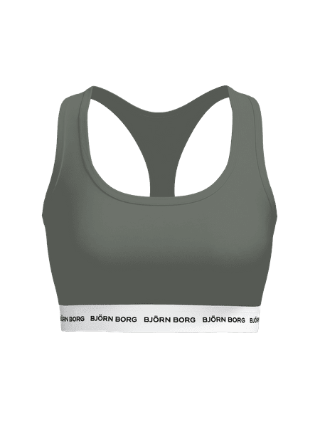 Björn Borg Logo Soft Top Green, L