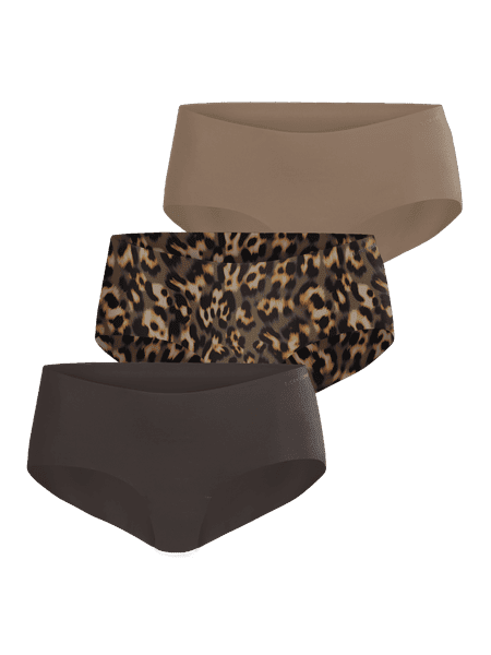 Björn Borg Invisible Hipsters 3-pack Brown, L