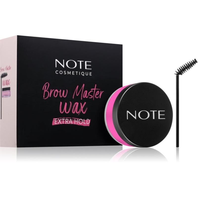 Note Cosmetique Brow Master Wax brow wax with brush 50 ml