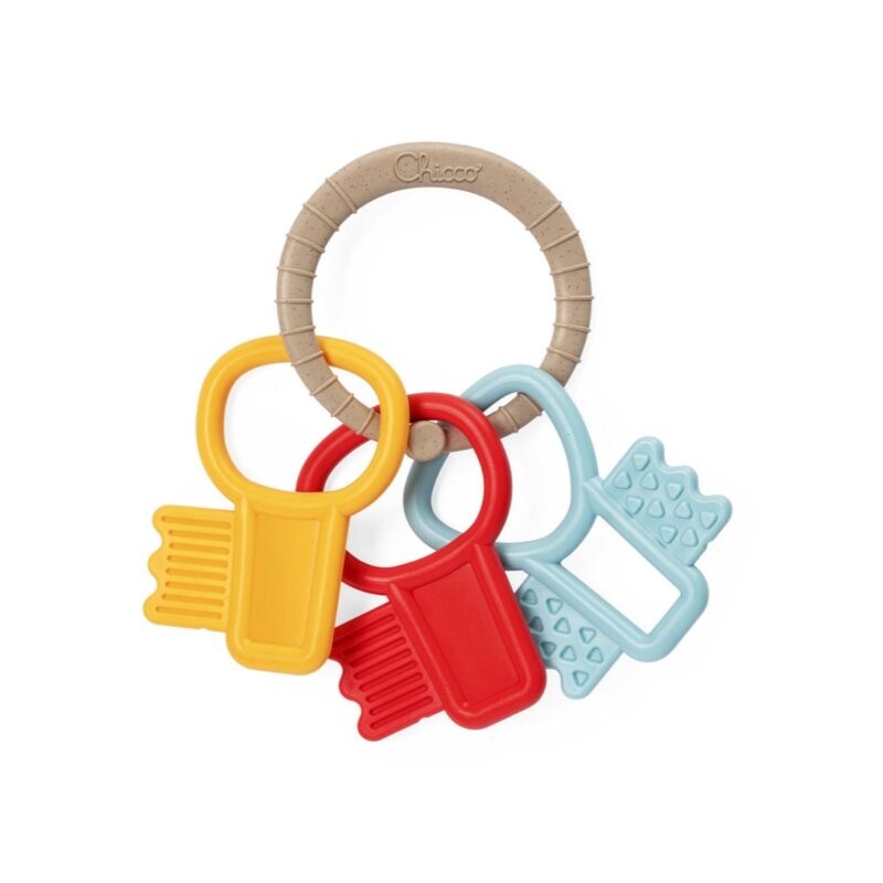 Chicco Eco+ Teething Key Ring chew toy 3 m+ 1 pc