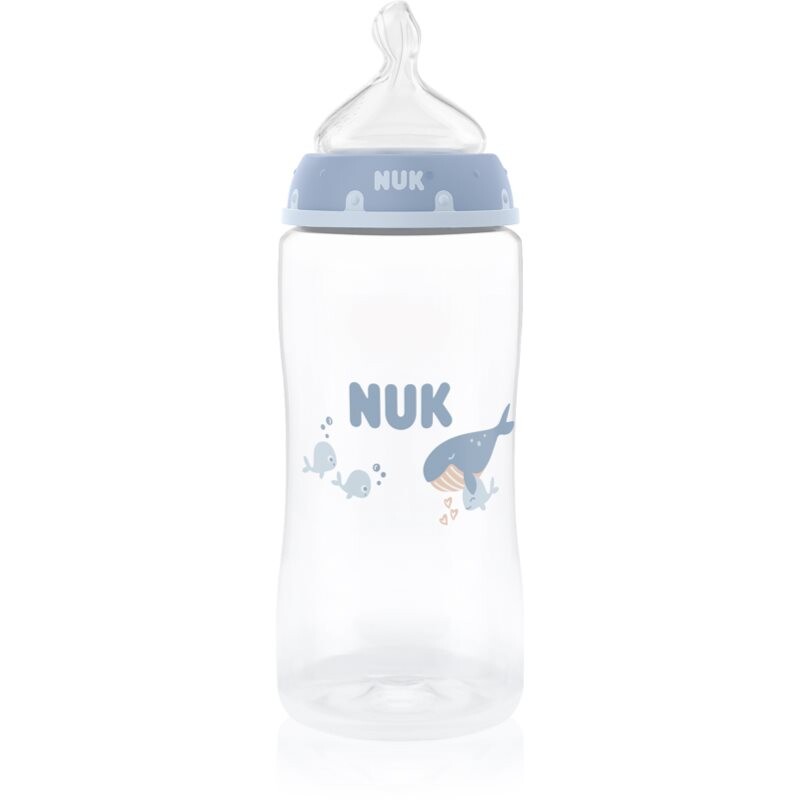 NUK First Choice Whale bottle with temperature control 3m+ 300 ml