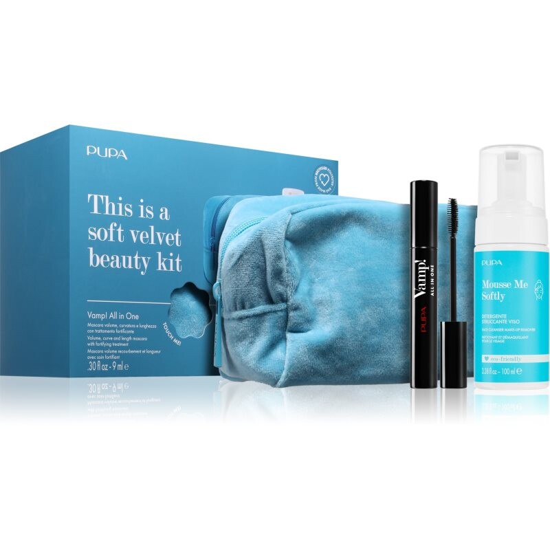 PUPA Milano VAMP! Kit – All in One + Mousse Me Soft gift set for the eye area 1 pc