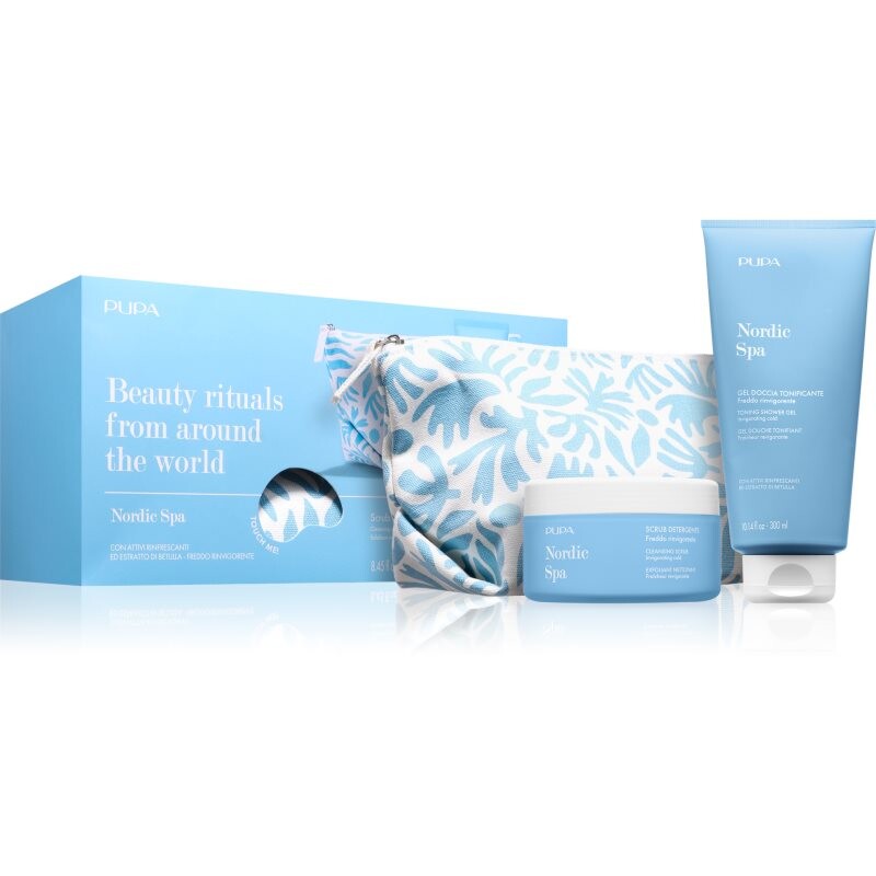 PUPA Milano Nordic SPA gift set for the body