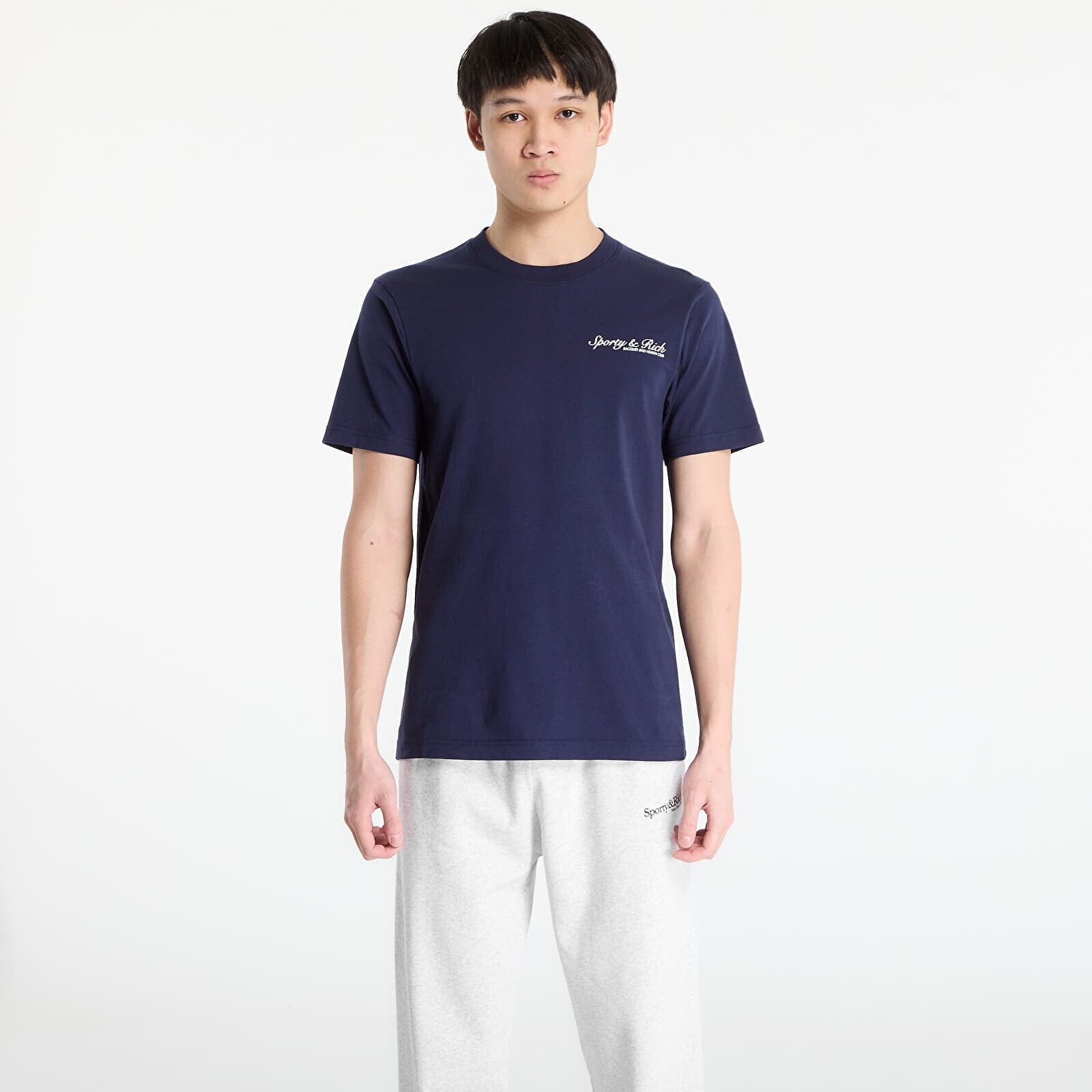 T-shirt Sporty & Rich Syracuse T-Shirt UNISEX Dark Navy S