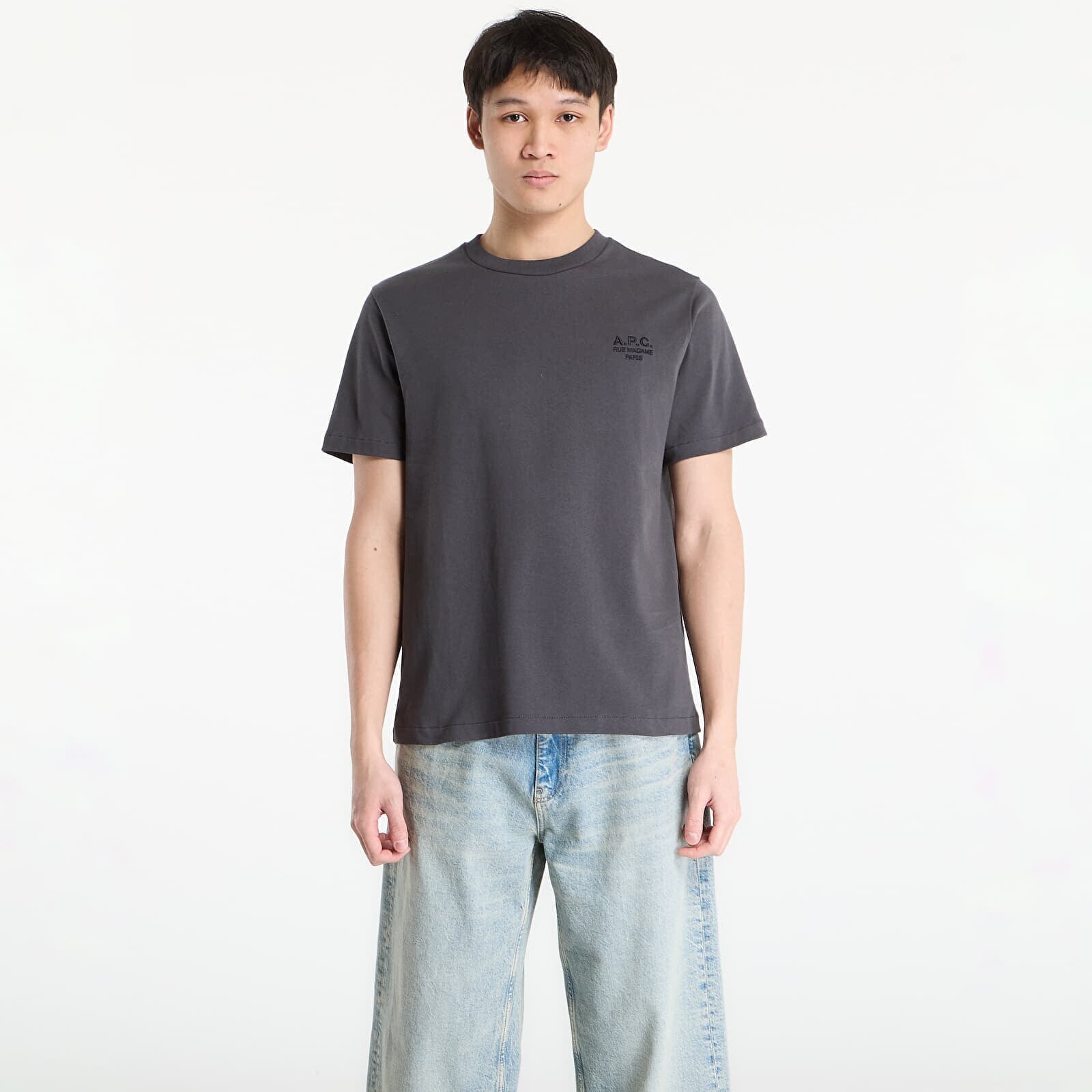 T-shirt A.P.C. Standard Rue Madame T-Shirt UNISEX Black/ White L